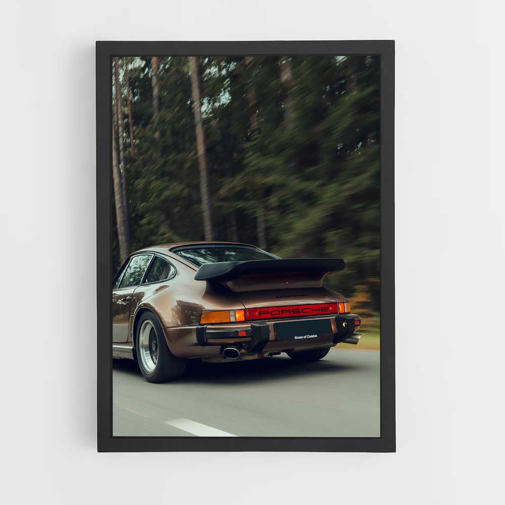 Poster L'Aventure Forestière – affiche Porsche (vue 2)